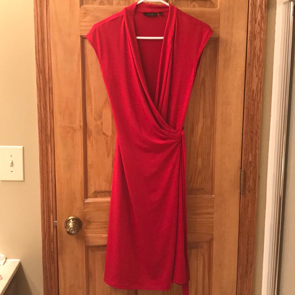 Apt 9 Red Wrap Dress
